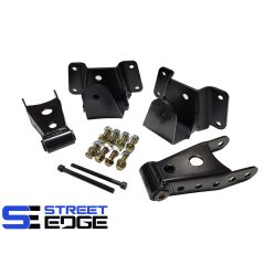 Street Edge 75-91 Chevy/GMC C-30 Crew Cab, Dually 4 Rear Shackle & Hanger Kit
