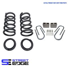 82-04 Chevy S-10/GMC S-15,Sonoma Extended Cab V6 2WD 2" Front & 3" Rear Lowering Kit
