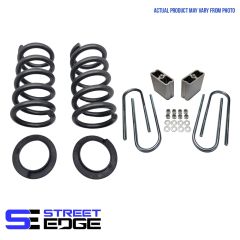 82-04 Chevy S-10/GMC S-15,Sonoma Extended Cab V6 2WD 3" Front & 4" Rear Lowering Kit