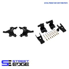88-91 Chevy Silverado,C-1500/GMC Sierra Regular Cab 2WD 2" Front & 4" Rear Lowering Kit