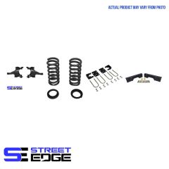 92-98 Chevy Silverado,C-1500/GMC Sierra Regular Cab 2WD 4" Front & 6" Rear Lowering Kit