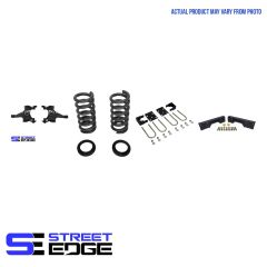 88-98 Chevy Silverado,C-1500/GMC Sierra Extended Cab 2WD 4" Front & 6" Rear Lowering Kit