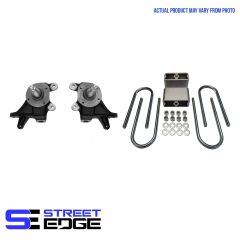 Street Edge 84-97 Nissan 720/D-21/Hardbody 2WD 2" Front & 3" Rear Lowering Kit